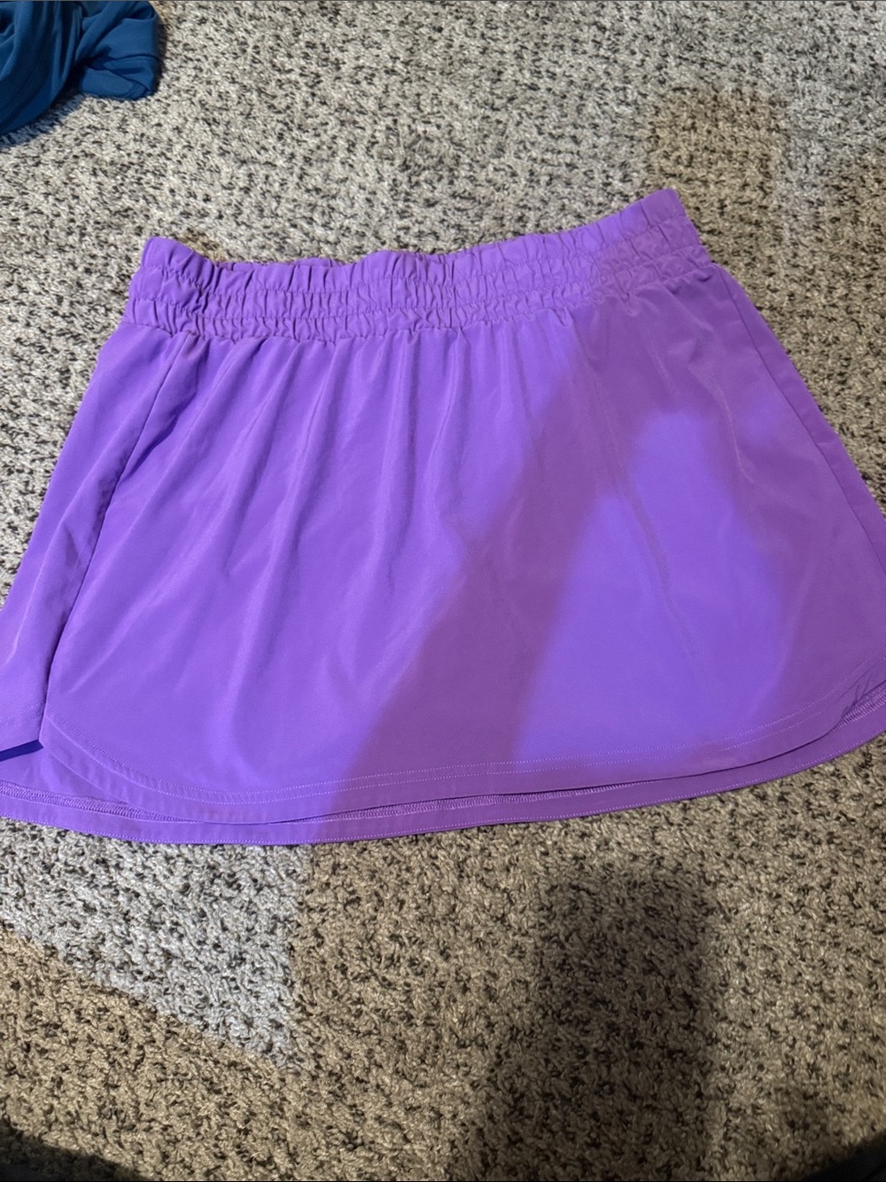 Z by Zella Purple Athletic Skort Skirt with Built-In Shorts XL